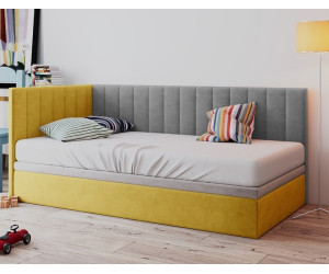 INTARO A44 łóżko tapicerowane z pojemnikiem 80x180