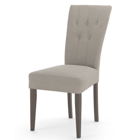 MERSO s67 tapicerowane krzesło pikowane guzikami