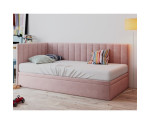 EKSPRES !!! INTARO A44 łóżko tapicerowane z pojemnikiem 90x200