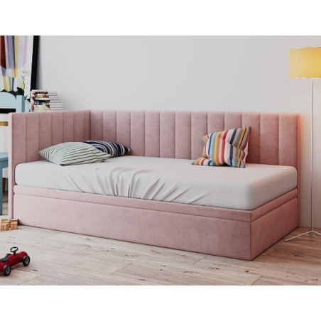 EKSPRES 10 DNI !!! INTARO A44 łóżko tapicerowane z pojemnikiem 100x200
