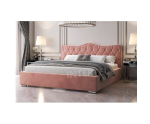 PRATO T7 łóżko tapicerowane 160x200 z pojemnikiem i kryształkami