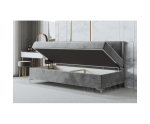 MEDIOLAN 3M łóżko glamour z materacem i pojemnikiem 80x200