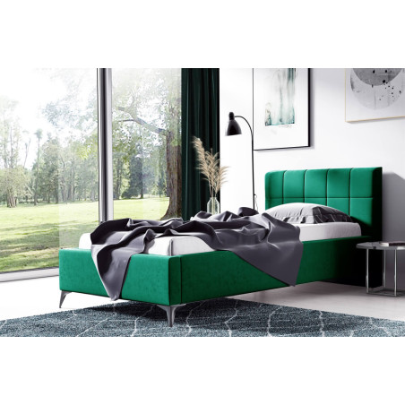 IMPERIA S14 łóżko tapicerowane 160x200 z pojemnikiem, stelaż metalowy
