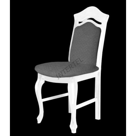 WIKTORIA Stylowe białe krzesła