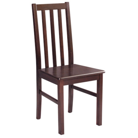 SZYBKA REALIZACJA !!! BOS 10D krzesło z drewnianym siedziskiem - ORZECH