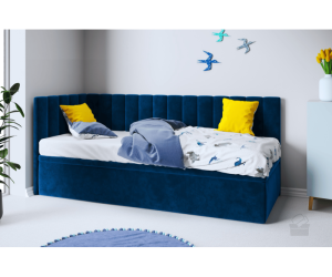 INTARO A44 łóżko tapicerowane z pojemnikiem 80x200