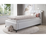 IMPERIA S14 łóżko tapicerowane 100x200 z pojemnikiem, stelaż metalowy