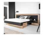 MORENA łóżko 160x200 białe lub czarne