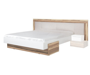 MORENA łóżko 160x200 białe lub czarne